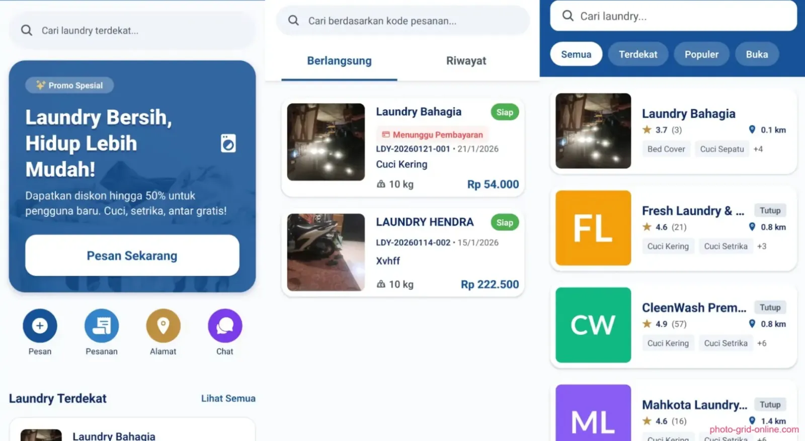 Laundrify — laundry marketplace platform